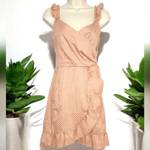 🔥LIOR Asymmetrical Ruffled Sundress Size S